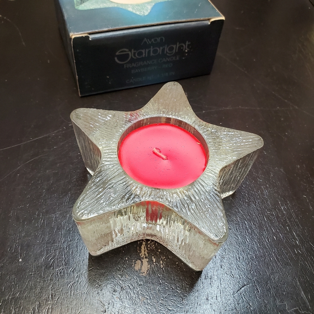 Vintage Avon starlight candle red - Picture 6 of 7